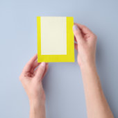 Panel 043 - Gelb gestrichen Flyer (Gruppe)