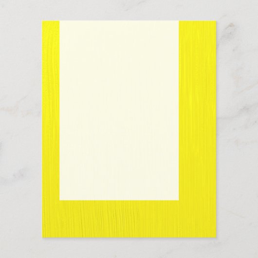 Panel 043 - Gelb gestrichen Flyer (Hinten)