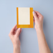 Panel 044 - Orange gestrichen Flyer (Gruppe)