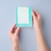 Panel 046 - Türkis gestrichen Flyer (Gruppe)