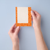 Panel 051 - Orange Floral Flyer (Gruppe)