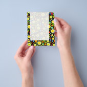 Panel 053 - Frühlingsblumen Flyer (Gruppe)