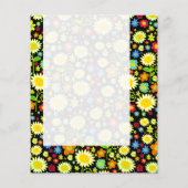 Panel 053 - Frühlingsblumen Flyer (Hinten)