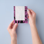 Panel 057 - High Contrast Tree - FF66CC Flyer (Gruppe)