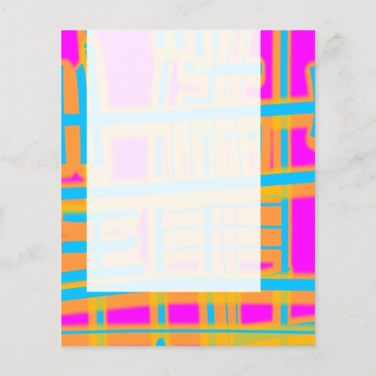 Panel 059 - Farbenfrohe Abstrakte Flyer (Hinten)