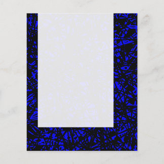 Panel 064 - Abstrakte Linien - Blau Flyer