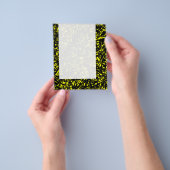 Panel 067 - Abstrakte Linien - Gelb Flyer (Gruppe)