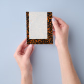 Panel 071 - Abstrakte Linien - Orange Flyer (Gruppe)