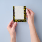 Panel 073 - Abstrakte Linien - gelb Flyer (Gruppe)