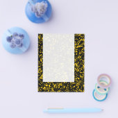 Panel 073 - Abstrakte Linien - gelb Flyer (Einzeln)