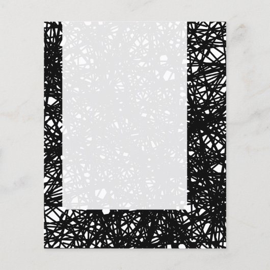 Panel 076 - Abstrakte Linien Flyer (Hinten)