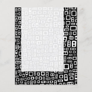 Panel 086 - Abstrakte Rechtecke Flyer