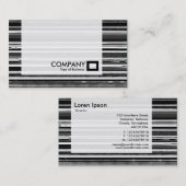 Panel - Abstrakt gestrichen Visitenkarte (Vorne/Hinten)