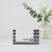 Panel - Abstrakt gestrichen Visitenkarte (Stehend Vorderseite)