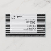 Panel - Abstrakt gestrichen Visitenkarte (Rückseite)