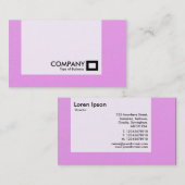 Panel - Angemalt Lilac Visitenkarte (Vorne/Hinten)