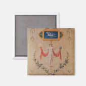 Panel aus dem Boudoir von Marie-Antoinette Magnet (Vorderseite/Rückseite)