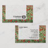 Panel - Bett von Tulips Visitenkarte (Vorne/Hinten)