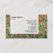 Panel - Bett von Tulips Visitenkarte (Rückseite)