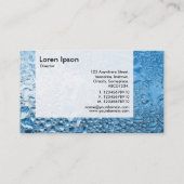 Panel - Cooles Wasser 03 Visitenkarte (Rückseite)