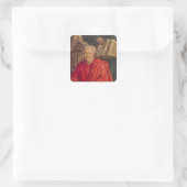 Panel der Relikte Quadratischer Aufkleber (Tasche)