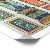 Panel designs, plate XII from 'Modern Ornament' pu Poster (Ecke)