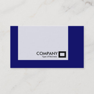 Panel - Farben - Deep Navy Blue Visitenkarte