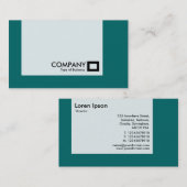 Panel - Farben - Moss Green Visitenkarte (Vorne/Hinten)