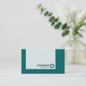 Panel - Farben - Stern - Moss Grün Visitenkarte (Stehend Vorderseite)