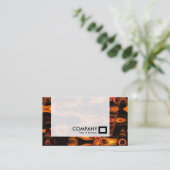 Panel: Fraktal Flammen Visitenkarte (Stehend Vorderseite)