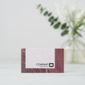 Panel - Fraktale Visitenkarte (Stehend Vorderseite)