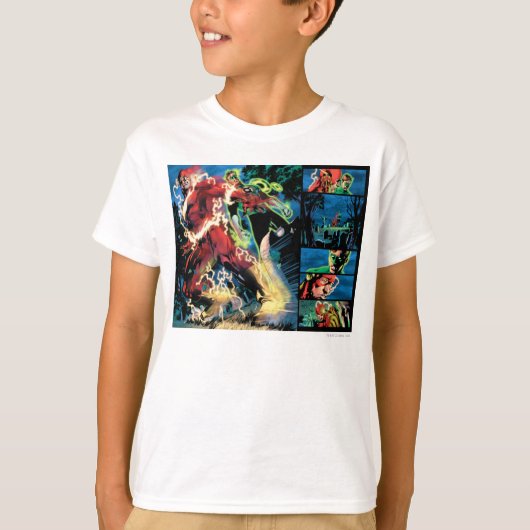 Panel für Blitz und Grüne Signalleuchten T-Shirt (Vorderseite)