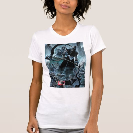 Panel für schwarze Laterne T-Shirt (Vorderseite)