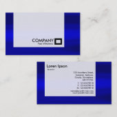 Panel - Galaktisches Blau Visitenkarte (Vorne/Hinten)