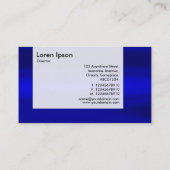 Panel - Galaktisches Blau Visitenkarte (Rückseite)