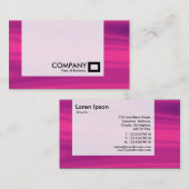 Panel - Galaktisches Rosa Visitenkarte (Vorne/Hinten)