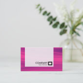 Panel - Galaktisches Rosa Visitenkarte (Stehend Vorderseite)