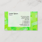 Panel - grün gestrichen visitenkarte (Rückseite)