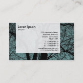 Panel - Hochkontrast-Baum - 669999 Visitenkarte (Rückseite)