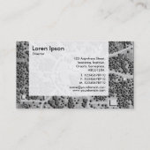 Panel - Imaginäre Landschaft Visitenkarte (Rückseite)