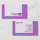 Panel - Magenta und Blau Visitenkarte (Vorne/Hinten)