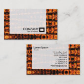 Panel - Muster für die Flamme des Fraktals Visitenkarte (Vorne/Hinten)