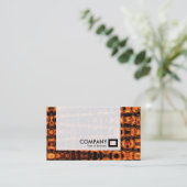 Panel - Muster für die Flamme des Fraktals Visitenkarte (Stehend Vorderseite)