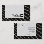 Panel - Netzmuster Visitenkarte (Vorne/Hinten)