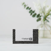 Panel - Netzmuster Visitenkarte (Stehend Vorderseite)