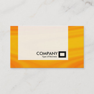 Panel - Orangefarbene Creme Visitenkarte
