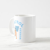 Panel Patrol Arbeiter Kaffeetasse (Vorderseite Links)