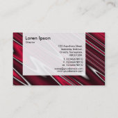 Panel - Rote Flecken Visitenkarte (Rückseite)