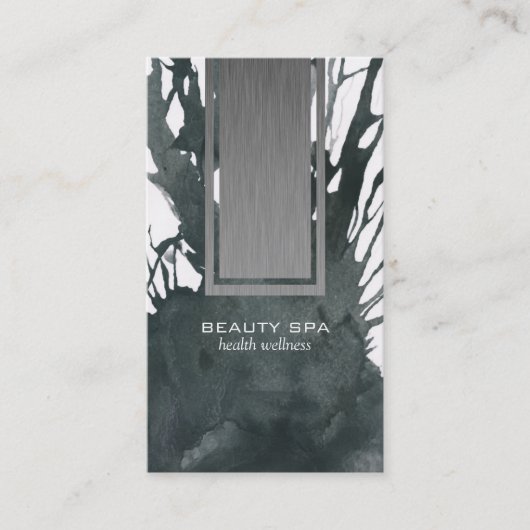 Panel-Tinte aus vertikalem Stahl Visitenkarte (Vorderseite)