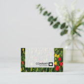 Panel - Tulips Visitenkarte (Stehend Vorderseite)